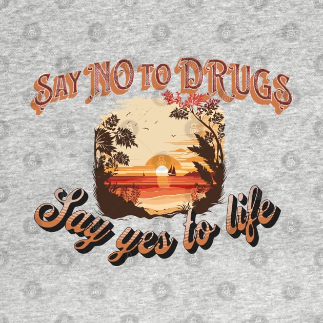 Say no to drugs by designfurry 